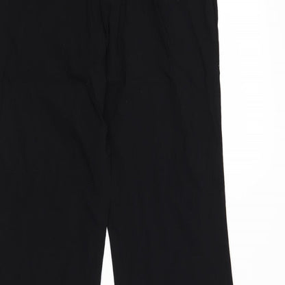 AMARANTO Womens Black   Trousers  Size 16 L30 in