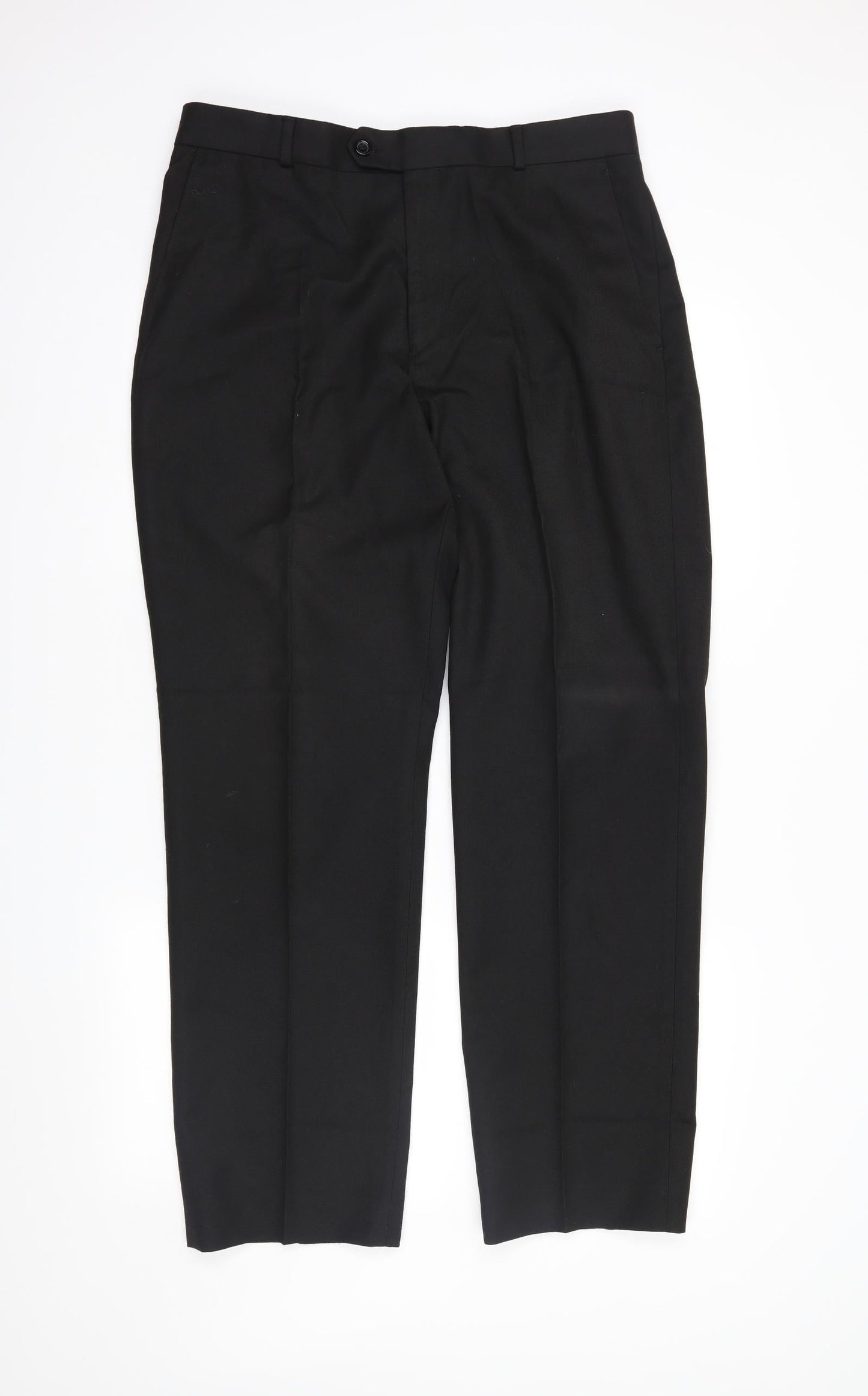 Oliver Stead Womens Black   Trousers  Size L L29 in