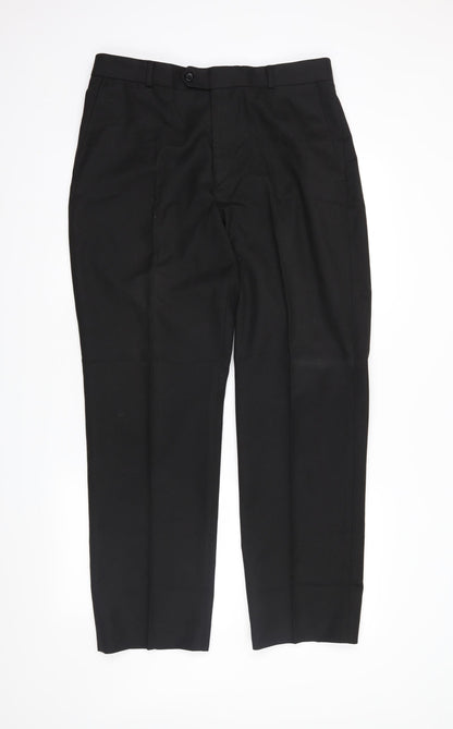 Oliver Stead Womens Black   Trousers  Size L L29 in
