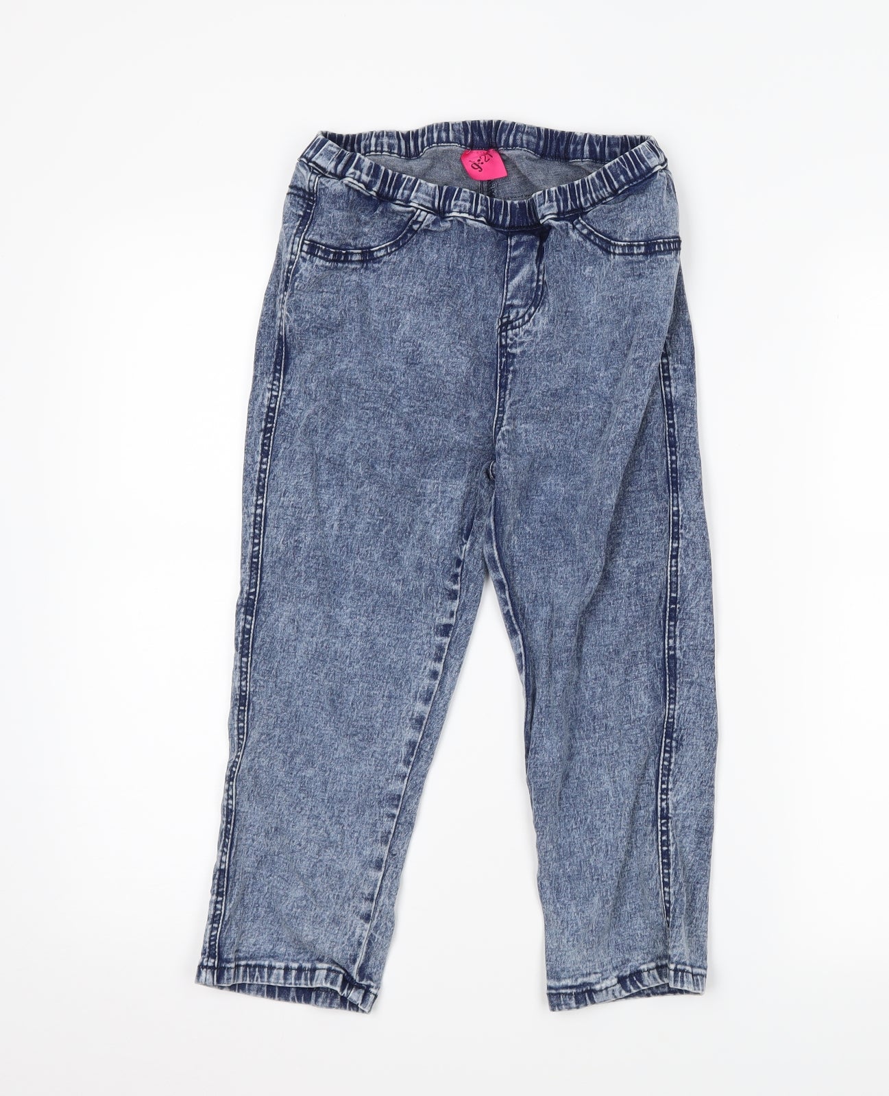 Arthur George Womens Blue  Denim Jegging Jeans Size 12 L26 in