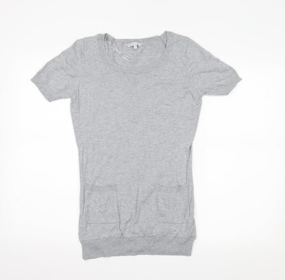 redherring Womens Grey   Tunic Jumper Size 12