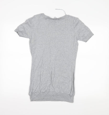 redherring Womens Grey   Tunic Jumper Size 12
