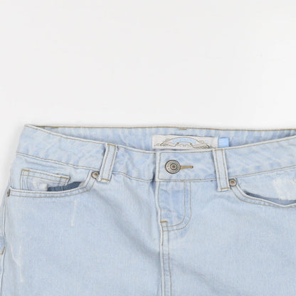 generation  Girls Blue  Denim Straight & Pencil Skirt Size 11 Years