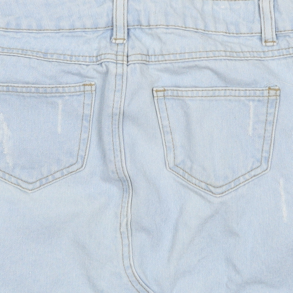 generation  Girls Blue  Denim Straight & Pencil Skirt Size 11 Years
