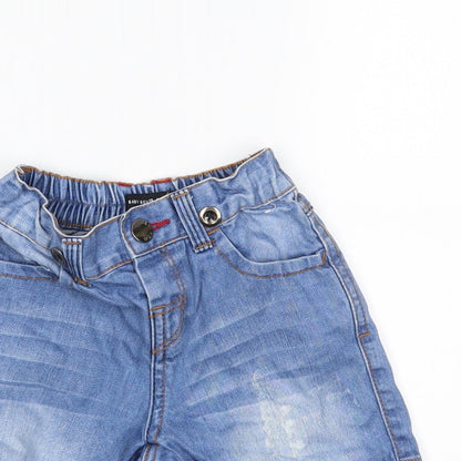 DenimCo Boys Blue  Denim Cropped Jeans Size 18-24 Months