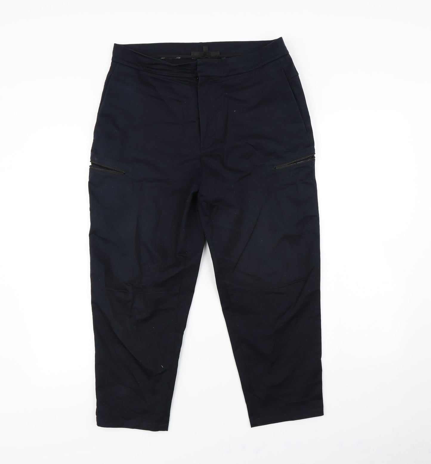 Mennace Womens Blue   Trousers  Size 32 in L23 in