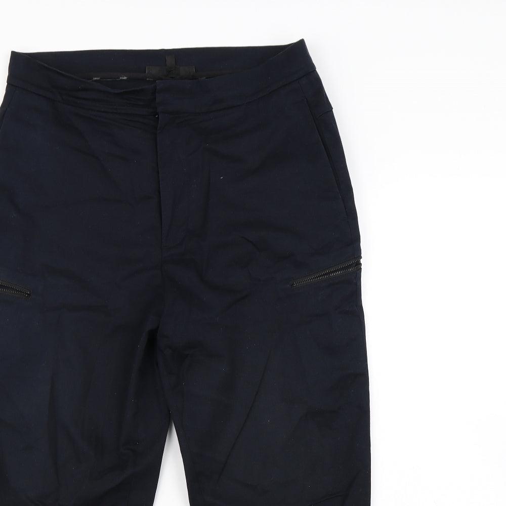 Mennace Womens Blue   Trousers  Size 32 in L23 in