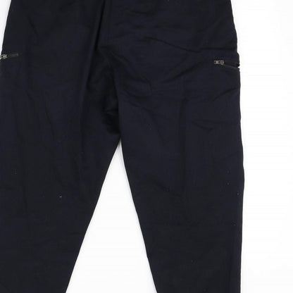 Mennace Womens Blue   Trousers  Size 32 in L23 in