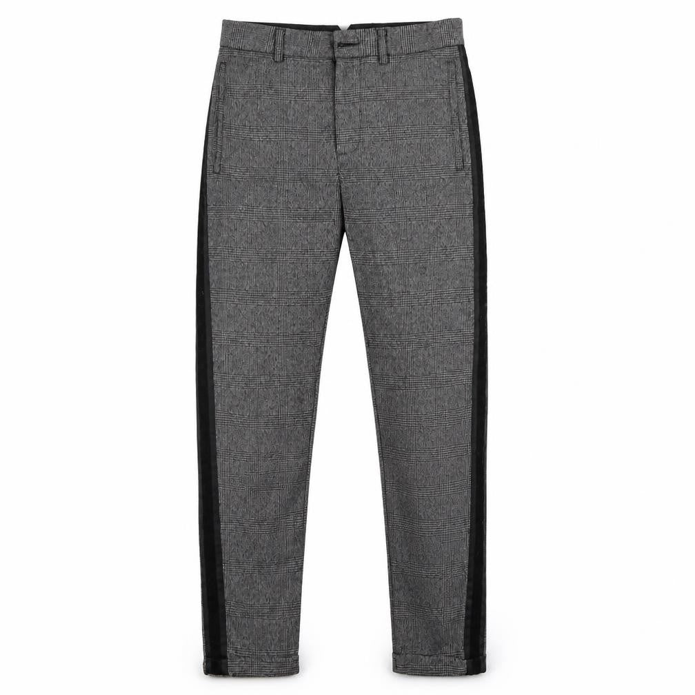 Mens UK Size 30 in Mennace Grey Dress Pants Trousers