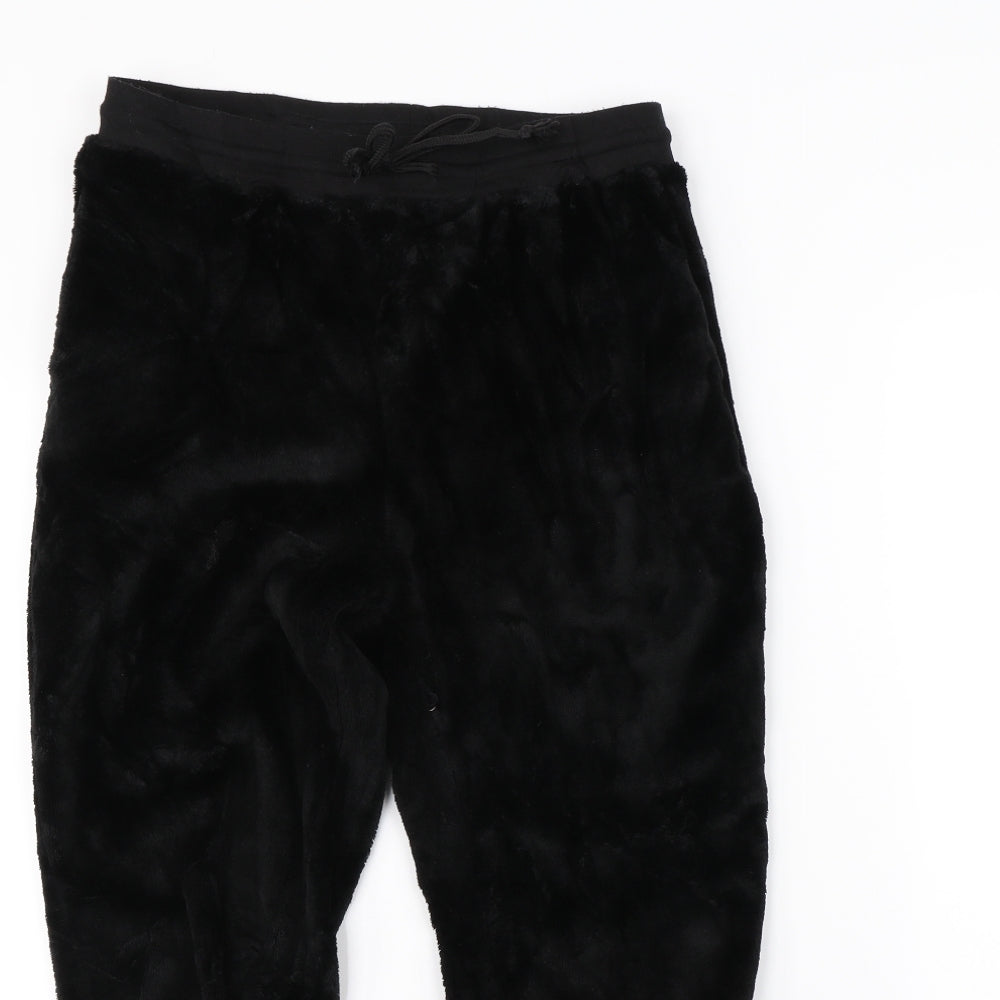 cisono Womens Black   Jogger Trousers Size M L23 in