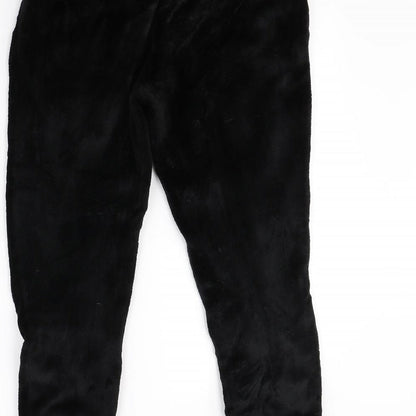 cisono Womens Black   Jogger Trousers Size M L23 in