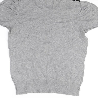 F&F Womens Grey   Pullover Jumper Size 14