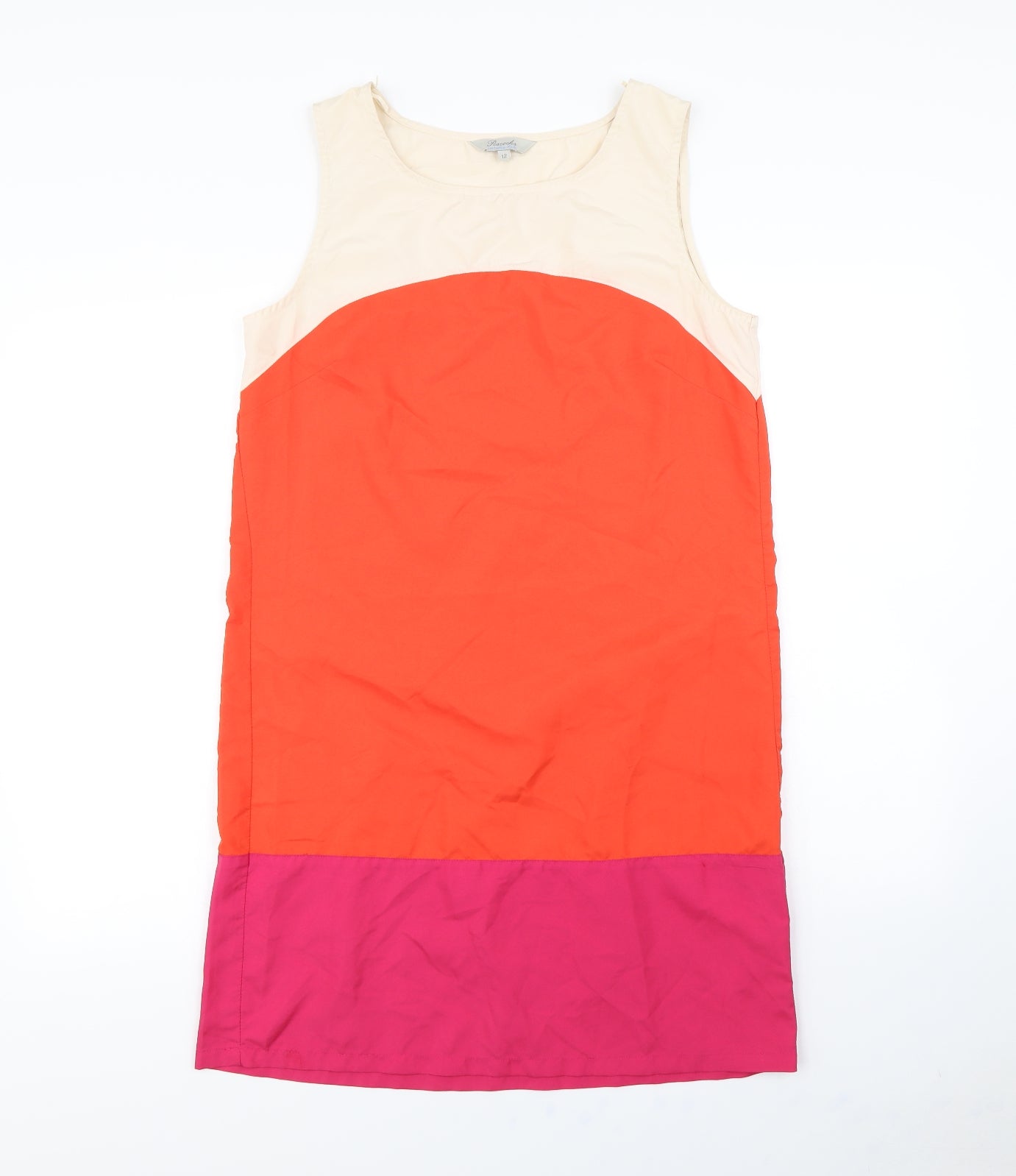 Peacocks Womens Multicoloured   Sheath  Size 12