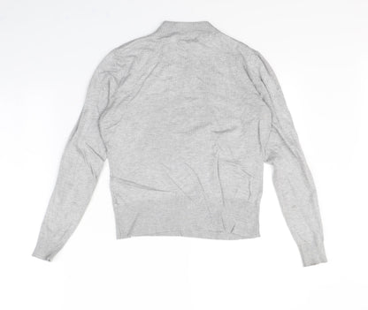 New Look Womens Grey   Pullover Sweatshirt Size 12