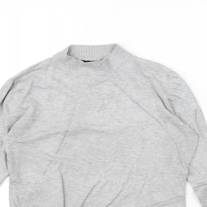 New Look Womens Grey   Pullover Sweatshirt Size 12