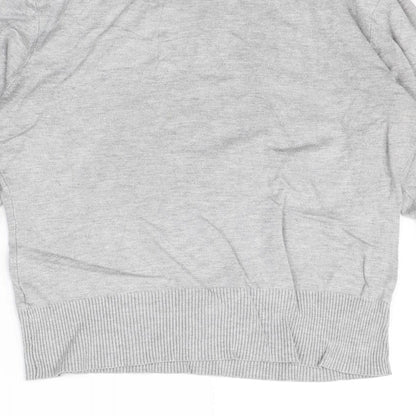 New Look Womens Grey   Pullover Sweatshirt Size 12