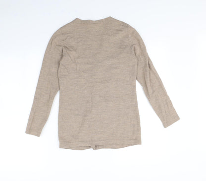 Woolworths Womens Beige   Cardigan Jumper Size S