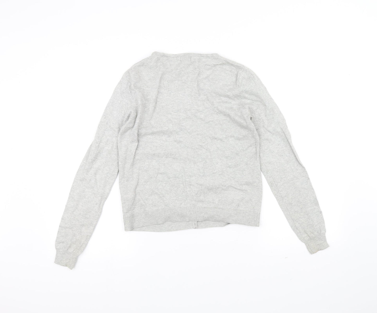 F&F Womens Grey   Cardigan Jumper Size 8
