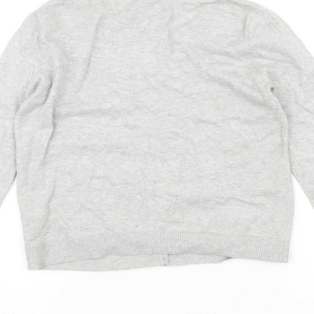 F&F Womens Grey   Cardigan Jumper Size 8