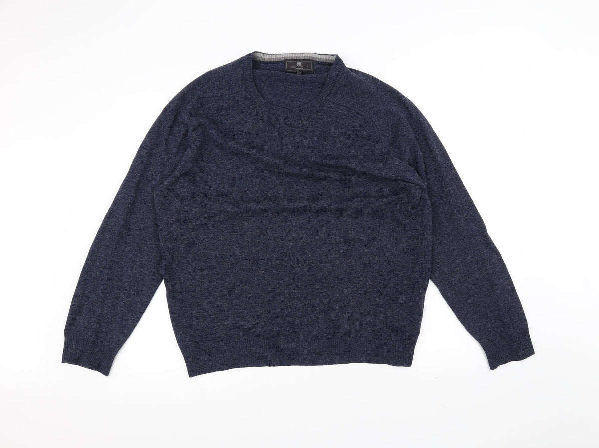 Marks & Spencer Womens Blue   Pullover Jumper Size L