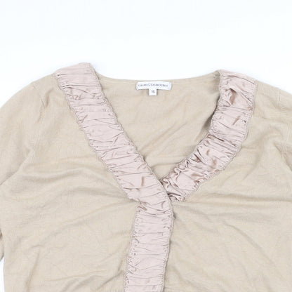 grey osbourn Womens Brown   Pullover Jumper Size 16