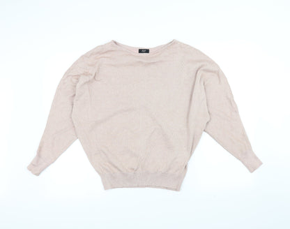 F&F Womens Pink   Pullover Jumper Size 12