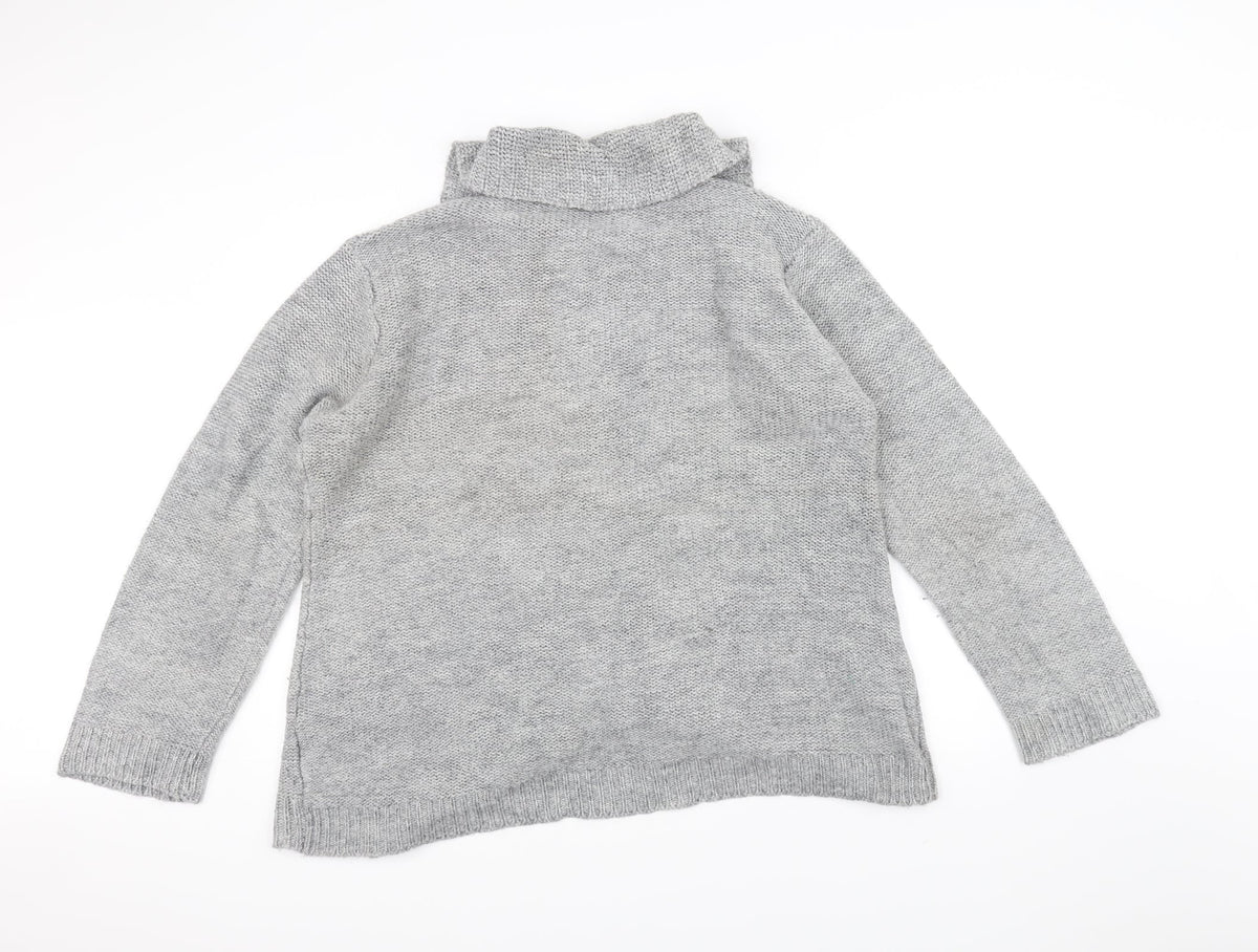 Mimosa Womens Grey  Knit Jacket Coatigan Size L
