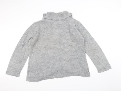 Mimosa Womens Grey  Knit Jacket Coatigan Size L