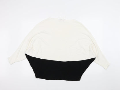F&F Womens White   Pullover Jumper Size 8