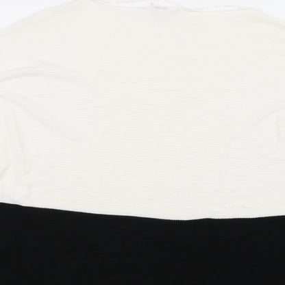 F&F Womens White   Pullover Jumper Size 8
