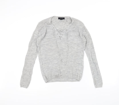 Atmosphere Womens Grey   Cardigan Jumper Size 12