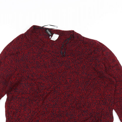 H&M Mens Red   Pullover Jumper Size XS