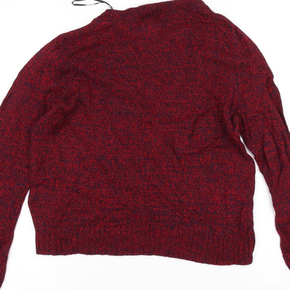 H&M Mens Red   Pullover Jumper Size XS