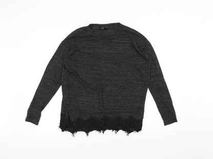 F&F Womens Black   Pullover Jumper Size 6