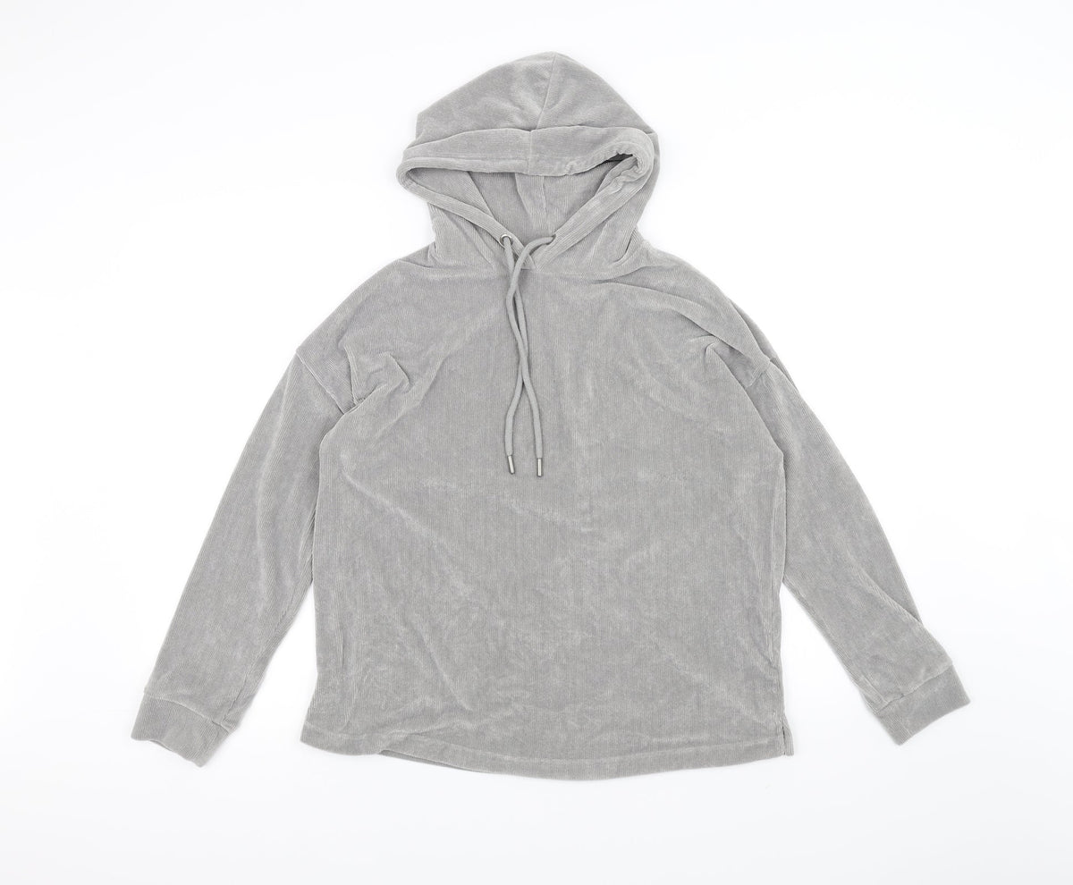Womens UK Size 10 Marks and Spencer Grey Pullover Hoodie