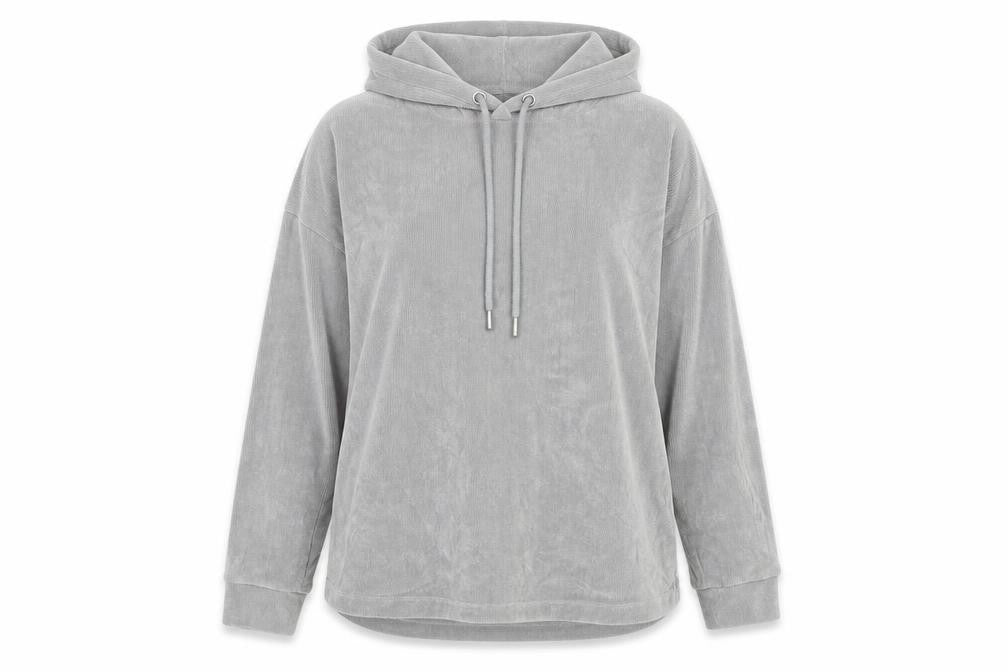 Womens UK Size 10 Marks and Spencer Grey Pullover Hoodie