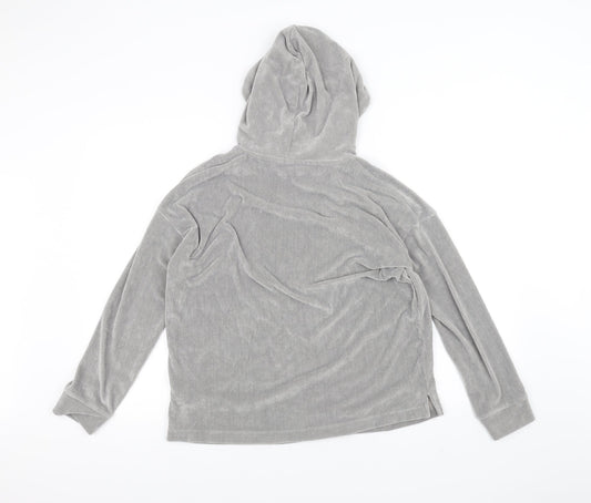 Womens UK Size 10 Marks and Spencer Grey Pullover Hoodie