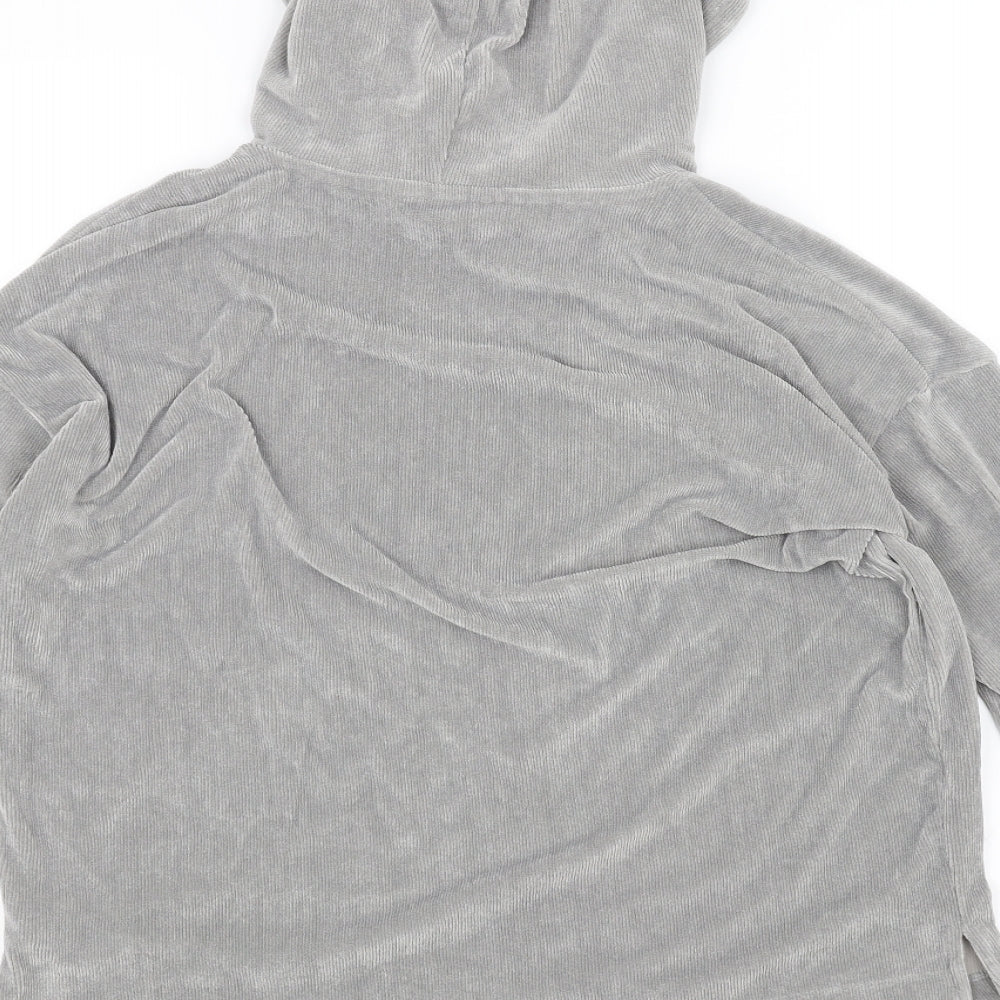 Womens UK Size 10 Marks and Spencer Grey Pullover Hoodie