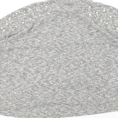 H&M Womens Grey   Pullover Jumper Size S