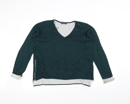 Marks & Spencer Womens Green   Pullover Jumper Size 12