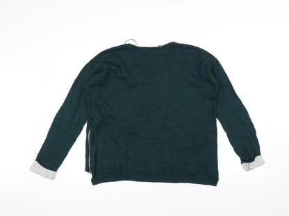 Marks & Spencer Womens Green   Pullover Jumper Size 12
