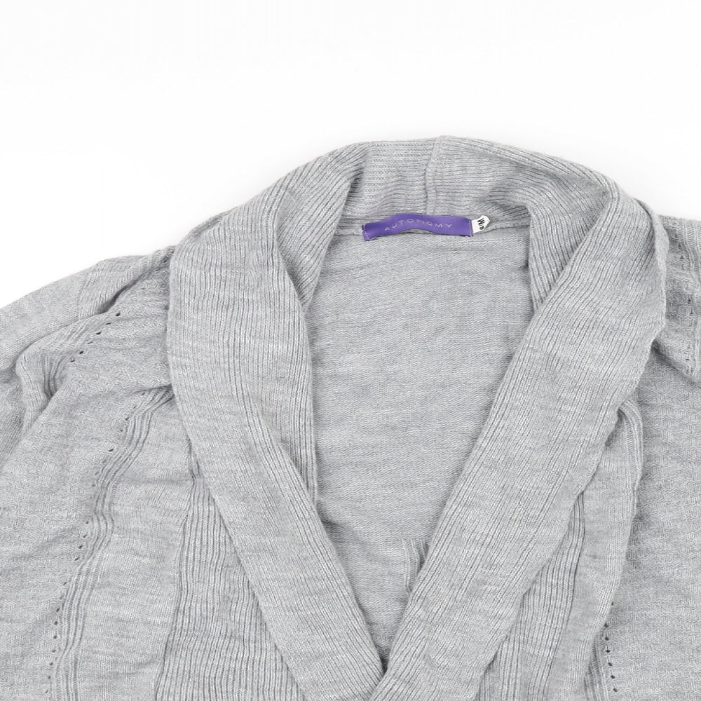 Autonomy Womens Grey   Jacket Coatigan Size M
