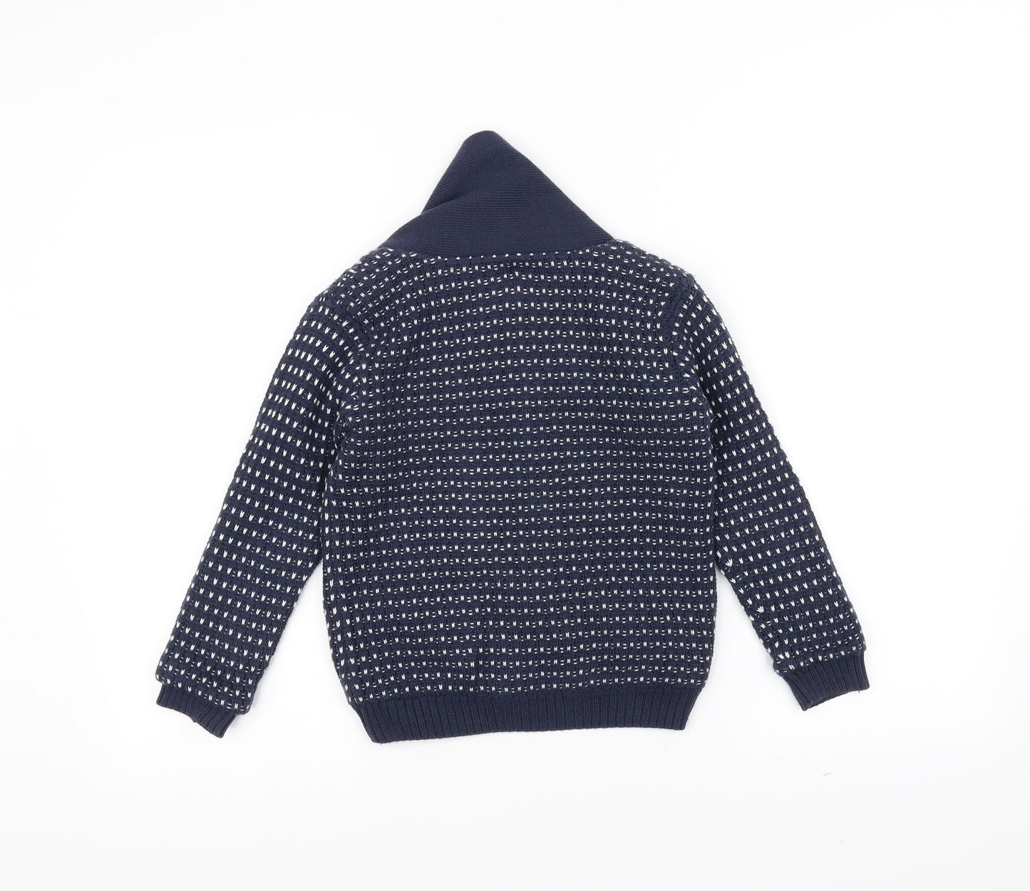 Autograph Girls Blue  Knit Jacket Coatigan Size 5-6 Years