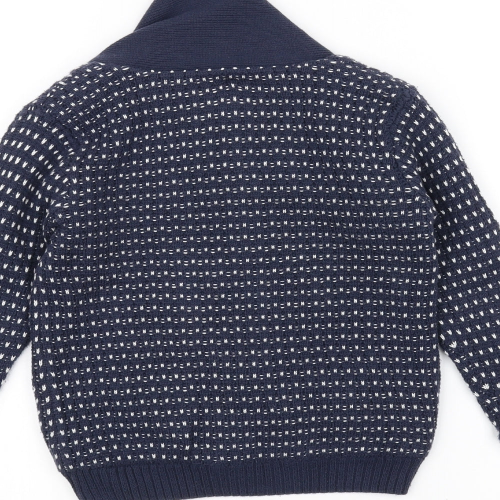 Autograph Girls Blue  Knit Jacket Coatigan Size 5-6 Years