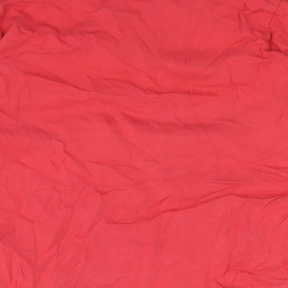 Nutmeg Boys Red   Basic T-Shirt Size 3-4 Years
