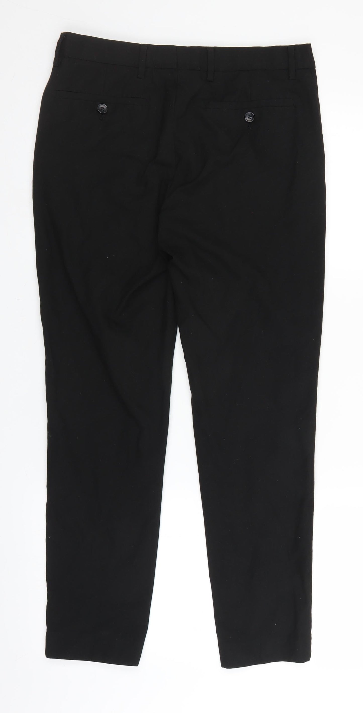 Primark Mens Black   Trousers  Size 30 L27 in