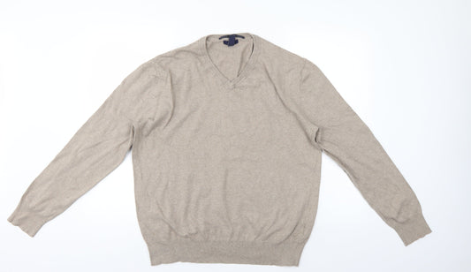 Gap Mens Beige   Pullover Jumper Size L