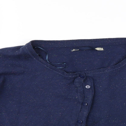 House Womens Blue   Cardigan Jumper Size S