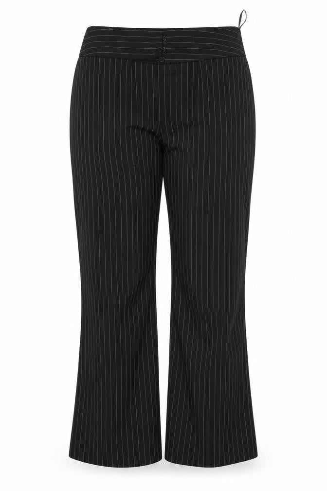 Womens UK Size 20 Kit Regular Fit  Black Trousers