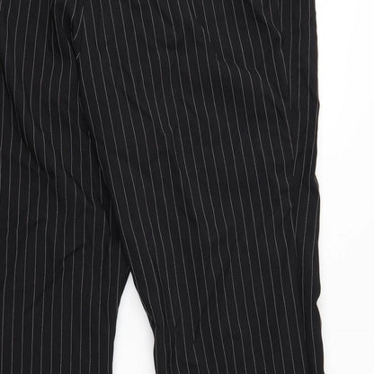 Kit Womens Black Striped  Trousers  Size 20 L31 in